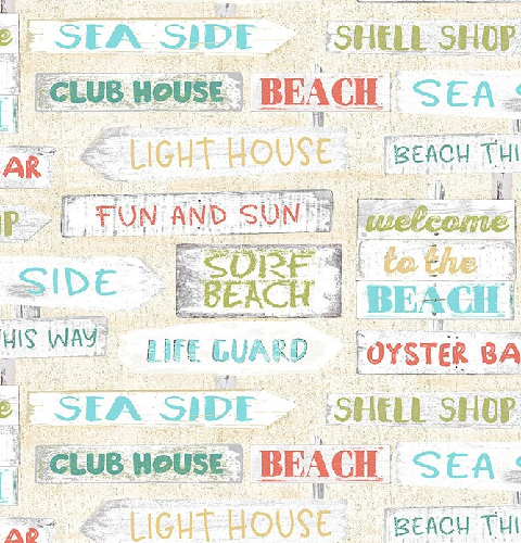 Beach Travel-signs